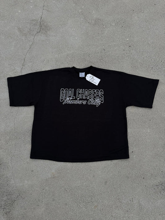 Goal Chasers Members Only Box Tees (Black)